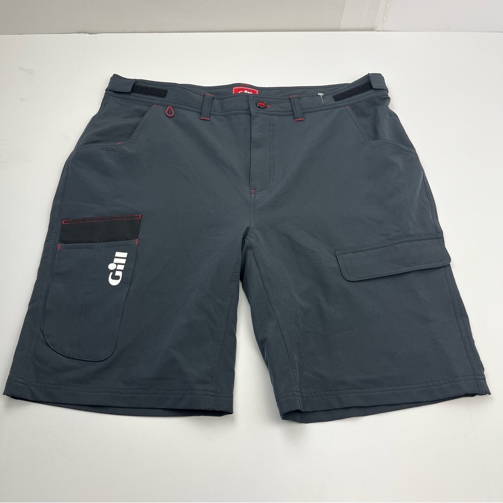 Gill Men's Expedition Shorts Graphite Dark Grey‎ Size XXL UPF50 Style FG12